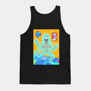 SKULL SHOCKED Tank Top